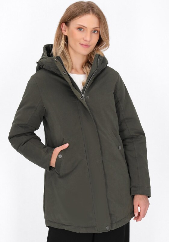 DreiMaster Klassik Parka zimowa 'Classic' oliwkowy