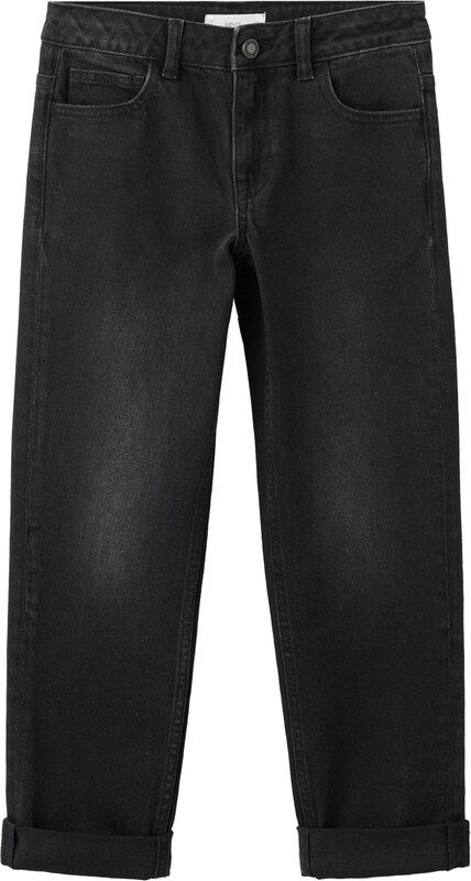 MANGO KIDS Jeansy czarny