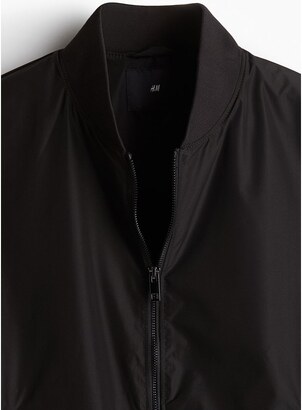H&M - Lekka kurtka bomberka Regular Fit - Czarny