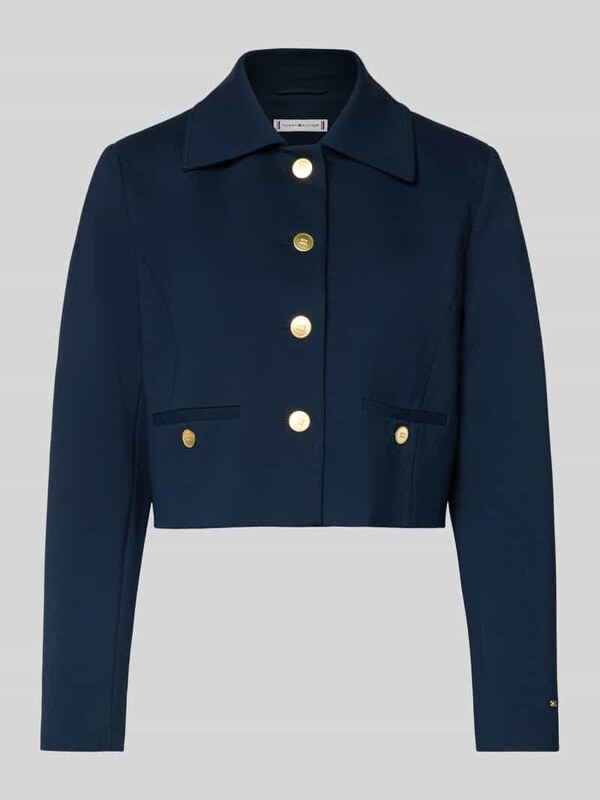 Tommy Hilfiger Krój regular fit krótki blezer z mieszanka wiskozy Model 'PUNTO