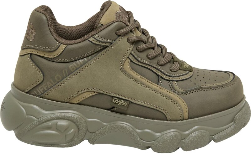 BUFFALO Trampki niskie 'CLD Echo' oliwkowy