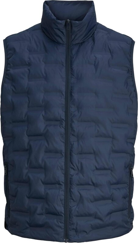 JACK & JONES Kamizelka 'JWHASTON' niebieska noc