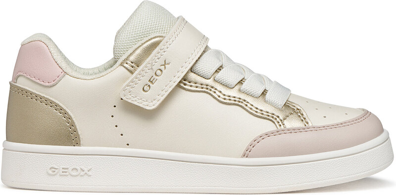 Geox Sneakersy J Eclyper Girl J65LRB 054AJ C1M2X D Écru