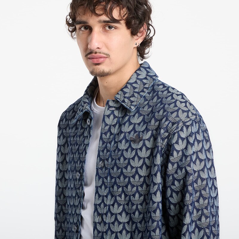 adidas Originals Koszula adidas Monogram Shirt Indigo Denim L