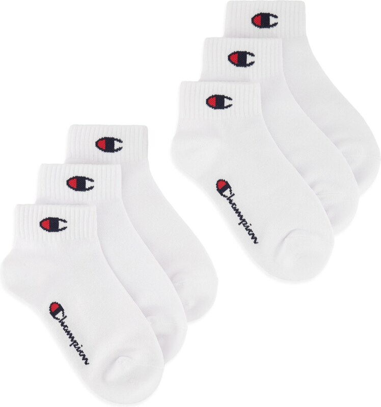 Champion Authentic Athletic Apparel Skarpety atramentowy / krwistoczerwony / biały