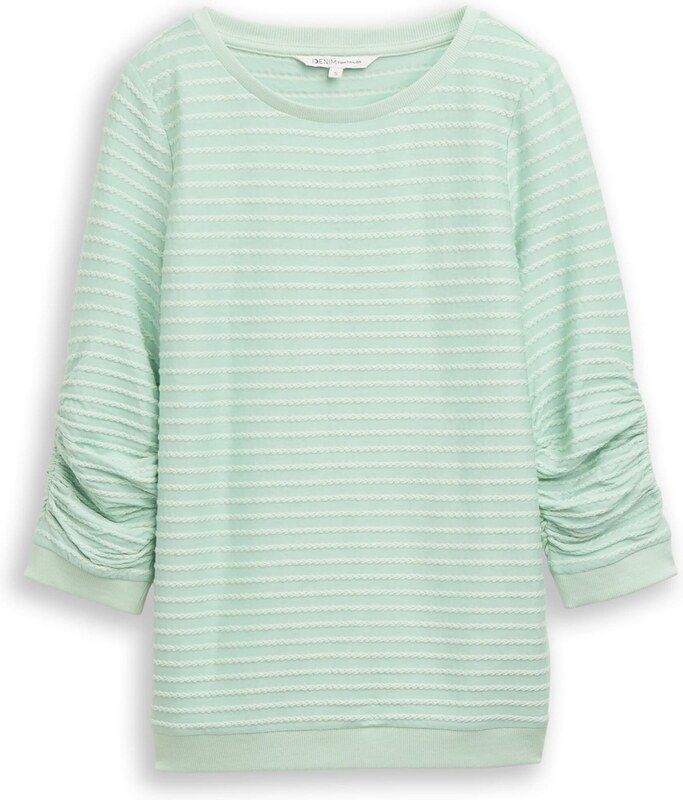 TOM TAILOR DENIM Bluzka sportowa miętowy / pastelowy zielony