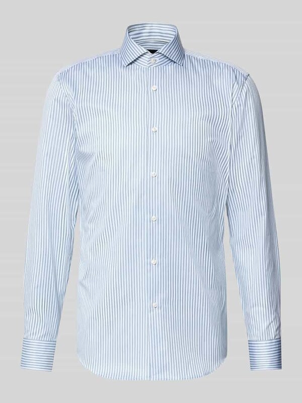 Boss Koszula biznesowa o kroju slim fit z czystej bawełny model ‘HANK’