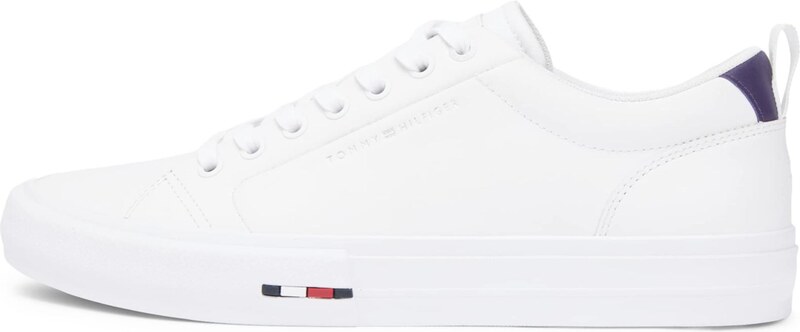 TOMMY HILFIGER Trampki niskie 'HARLEM STREET' ciemny niebieski / biały