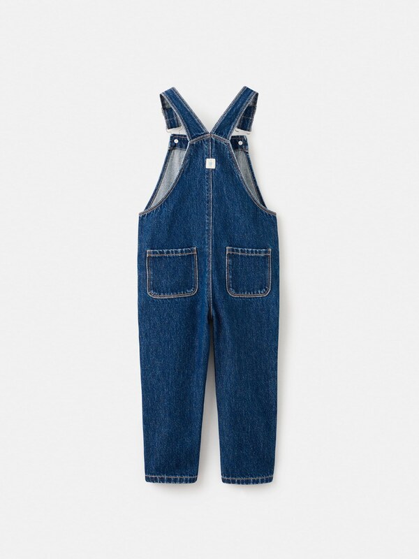 MANGO KIDS Ogrodniczki 'LUCAS2' niebieski denim