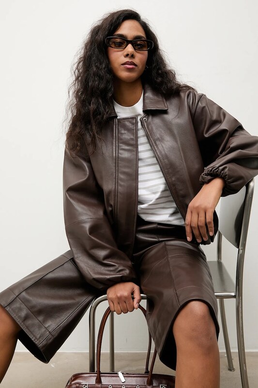 Answear.LAB kurtka skórzana