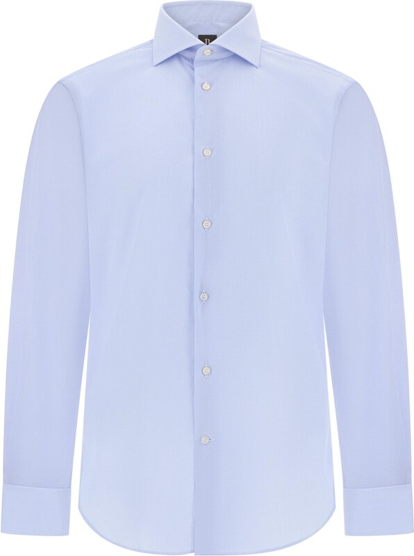 Boggi Milano Koszula biznesowa jasnoniebieski / biały