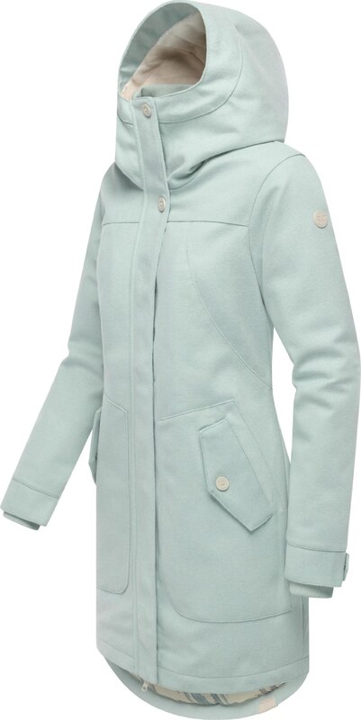 Ragwear Płaszcz funkcyjny 'Jannisa' turkusowy