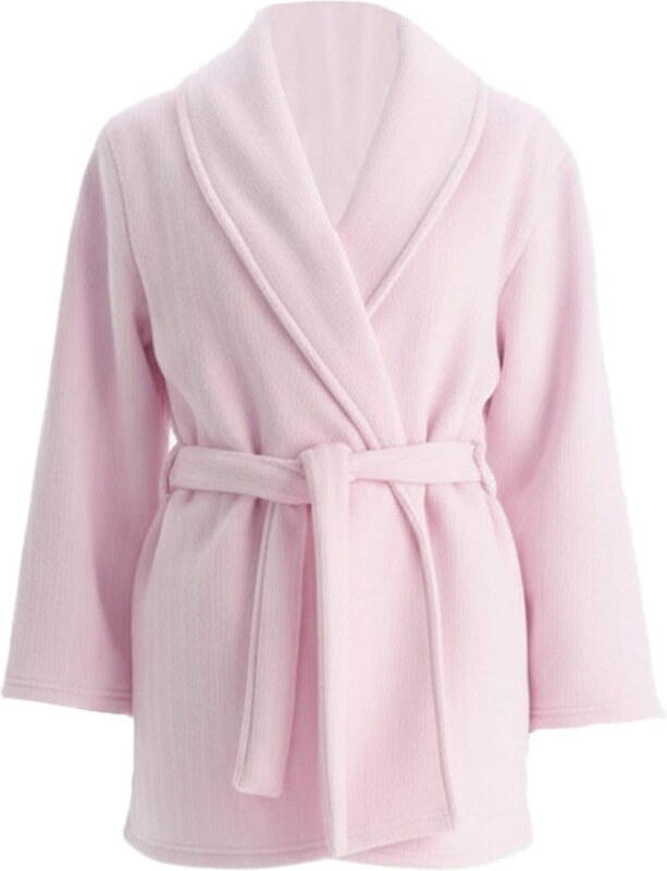 Dagi Szlafrok krótki jasnoróżowy