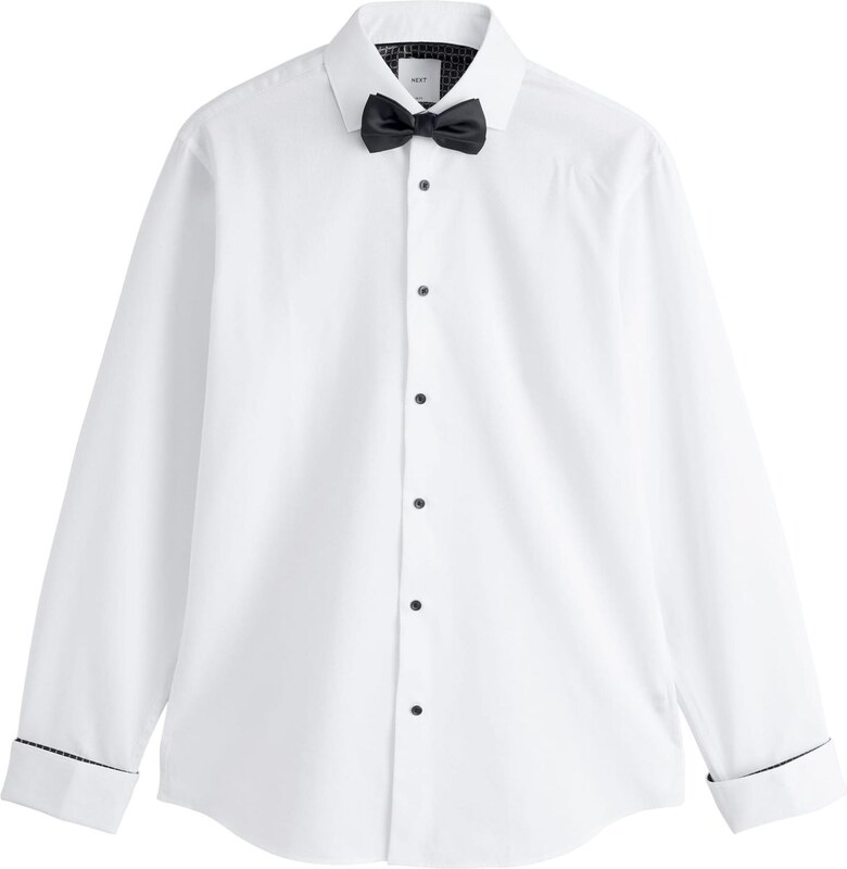 Next Koszula czarny / biały