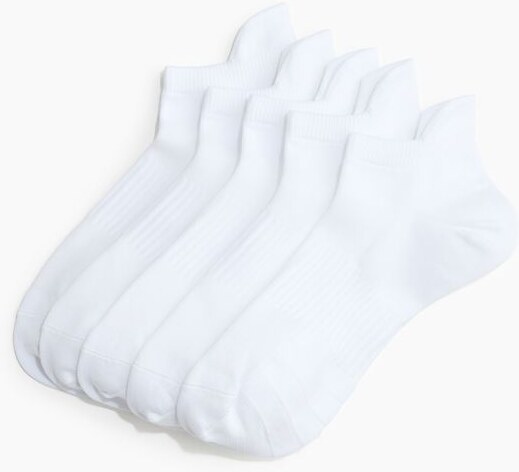 H&M - Sportowe skarpety DryMove 5-pak - Biały