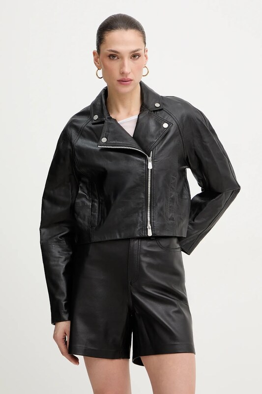 Pinko kurtka skórzana