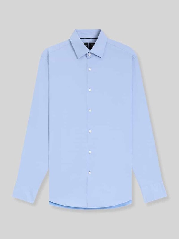 Boss Koszula biznesowa o kroju slim fit z diagonalu ze streczem model ‘P-HANK-KENT-C1-222’