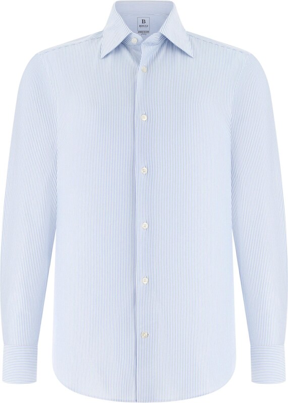Boggi Milano Koszula jasnoniebieski / biały