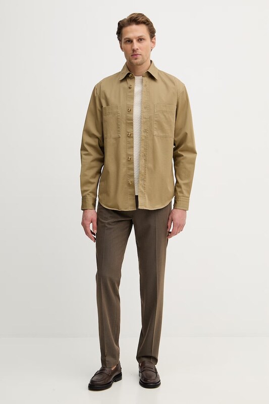 BOSS koszula bawełniana H-OWEN-K-2PP-261