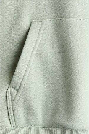 H&M - Bluza z kapturem - Zielony