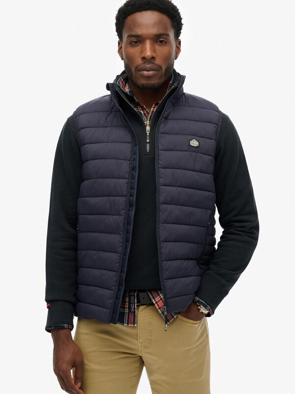 Superdry & Co Kamizelka 'FUJI LITE ' atramentowy