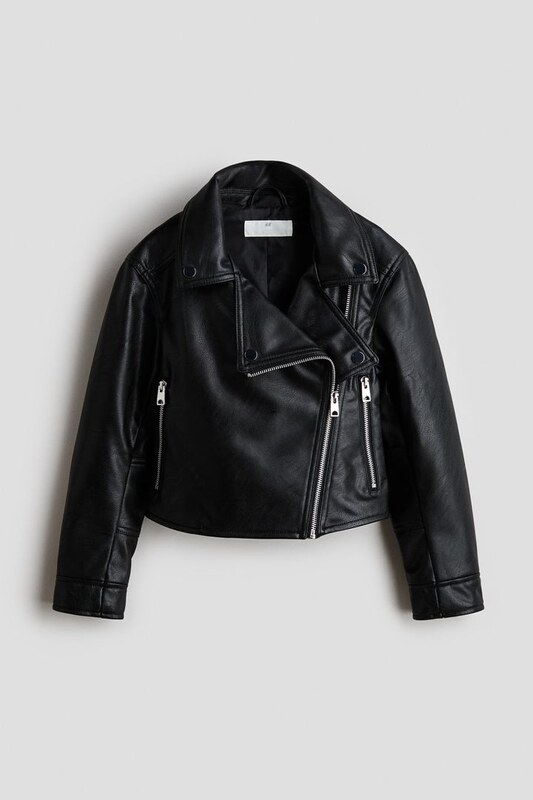 H&M - Kurtka biker - Czarny