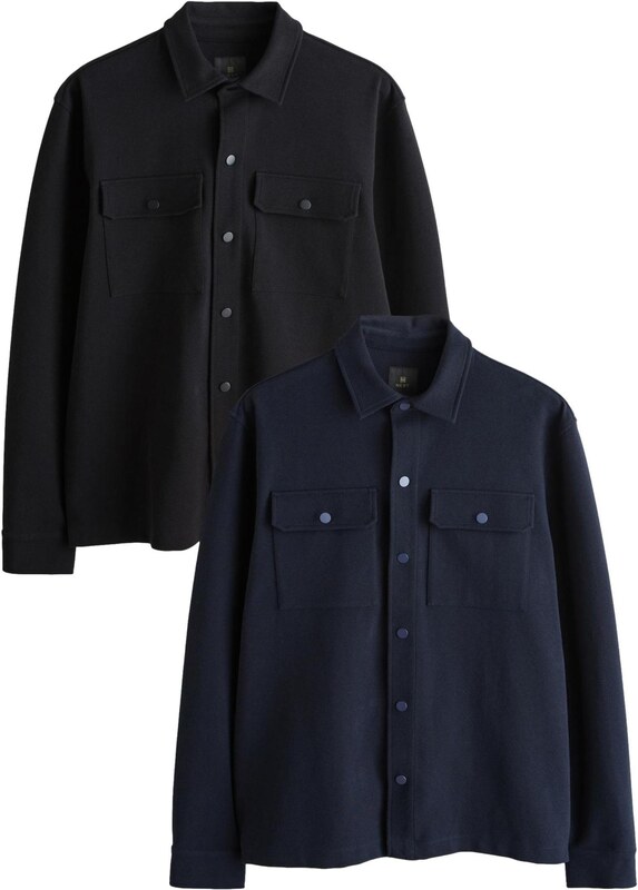 Next Koszula granatowy / czarny