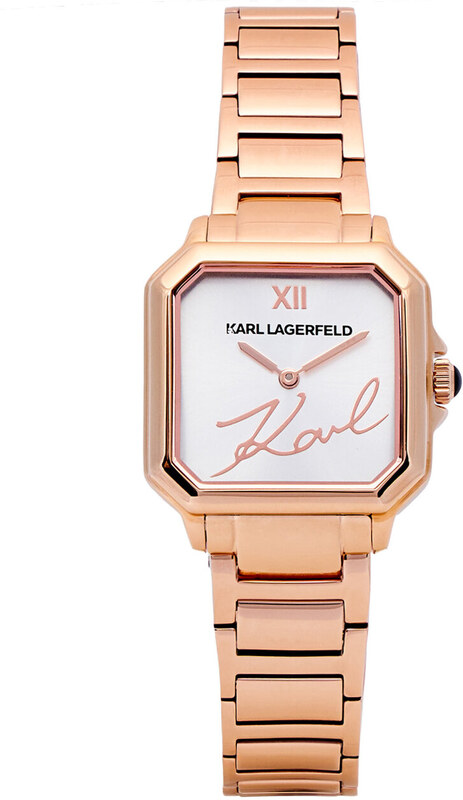 KARL LAGERFELD Zegarek R0553102509 Różowe złoto