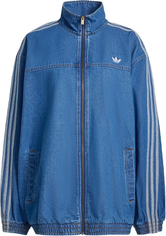 ADIDAS ORIGINALS Kurtka przejściowa 'Firebird Adilenium' niebieski denim / pastelowy niebieski