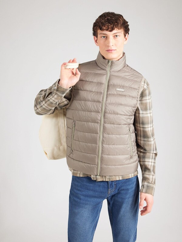 JACK & JONES Kamizelka khaki