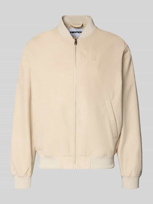 REVIEW Kurtka bomberka z zamkiem błyskawicznym