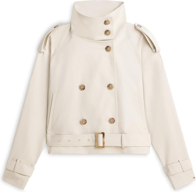 TOMMY HILFIGER Kurtka przejściowa jasny beż