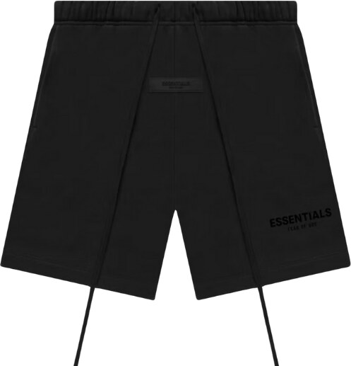 Fear Of God Essentials Black Shorts