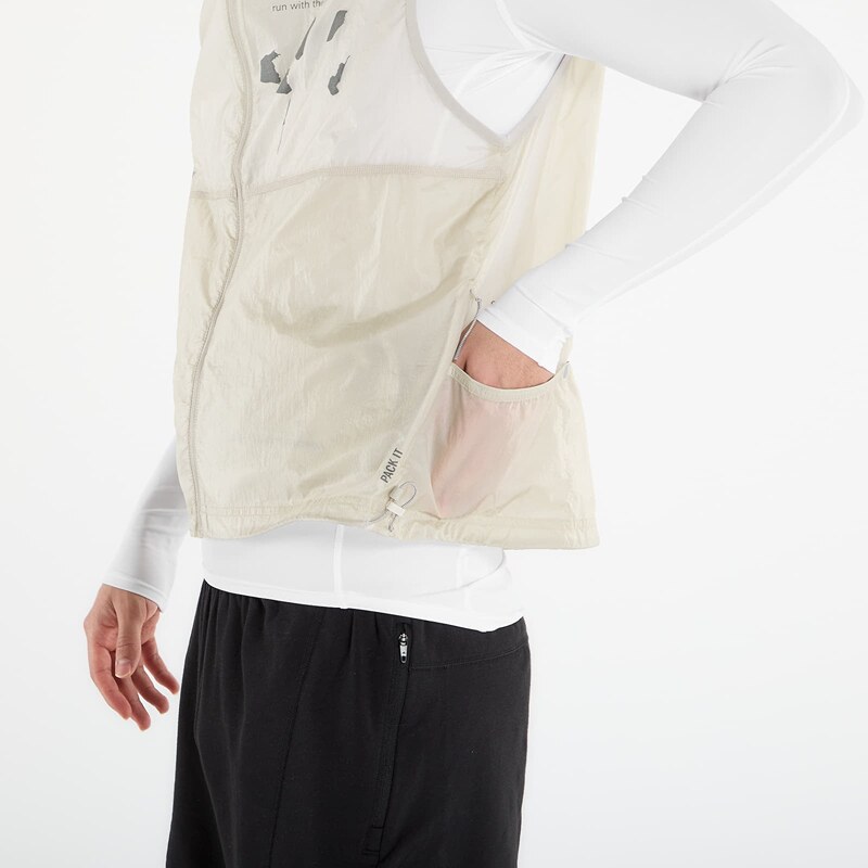 adidas Performance Kamizelka adidas Adi365 x Hermanos Koumori Running Vest Putty Grey L