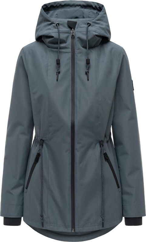 NAVAHOO Parka przejściowa 'Blumentanz 14' antracytowy