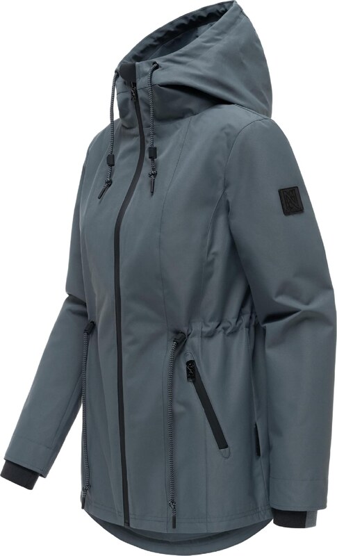 NAVAHOO Parka przejściowa 'Blumentanz 14' antracytowy