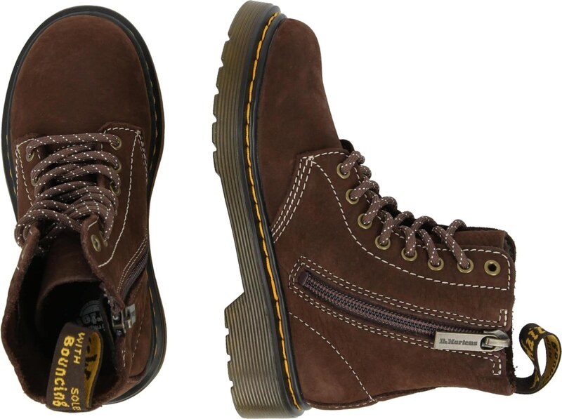 Dr. Martens Kozaki '1460 Pascal' ciemnobrązowy