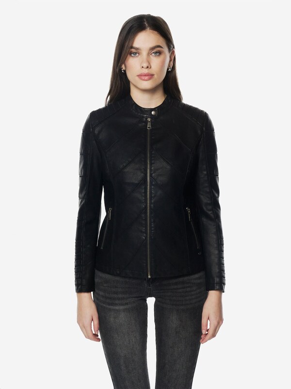 KOROSHI Kurtka przejściowa czarny