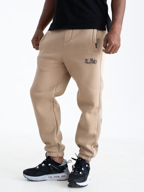 Spodnie Dresowe Męskie Beżowe Machinist El Padre