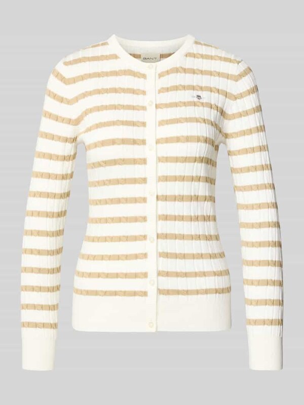 Gant Kardigan rozpinany z dodatkiem bawełny