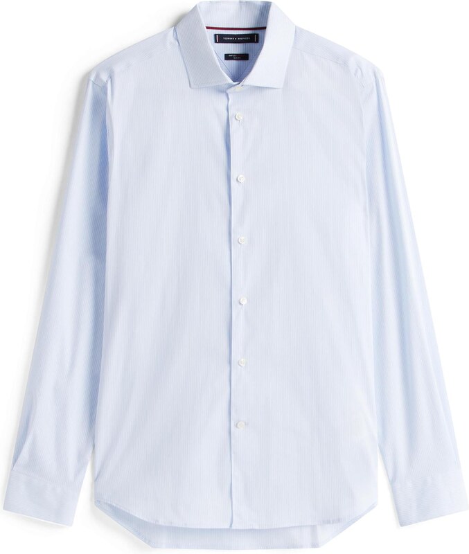 TOMMY HILFIGER Koszula 'FLEX' jasnoniebieski / biały