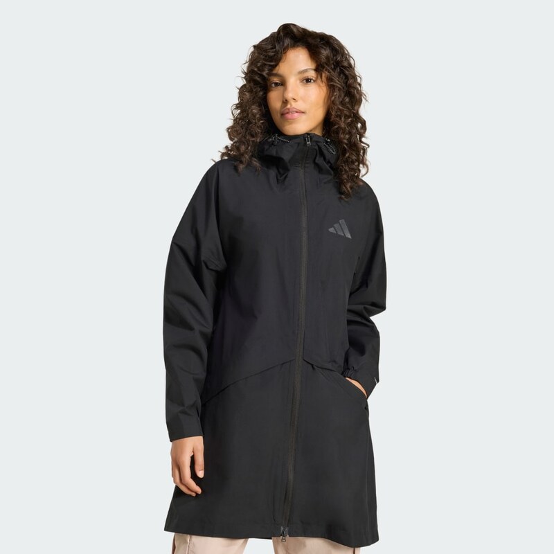 Adidas Przeciwdeszczowa kurtka typu parka Terrex Multi 2 Layer CLIMAPROOF Rain