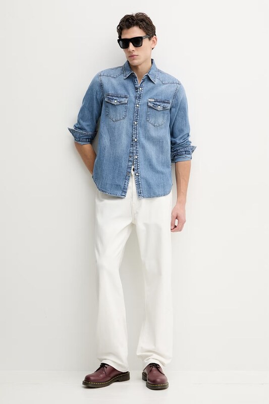 Guess Jeans koszula jeansowa