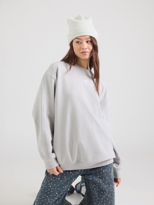 ADIDAS ORIGINALS Bluzka sportowa 'Essentials' szary