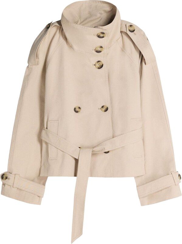 Bershka Kurtka przejściowa piaskowy