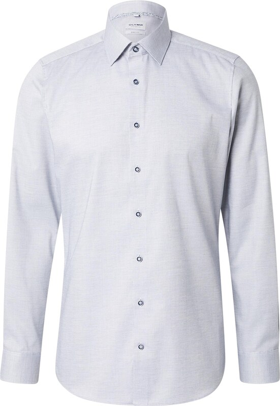 OLYMP Koszula biznesowa 'Level 5' gołąbkowo niebieski