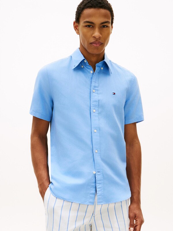 TOMMY HILFIGER Koszula błękitny