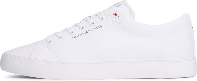 TOMMY HILFIGER Trampki niskie 'HARLEM CORE II' granatowy / czerwony / biały