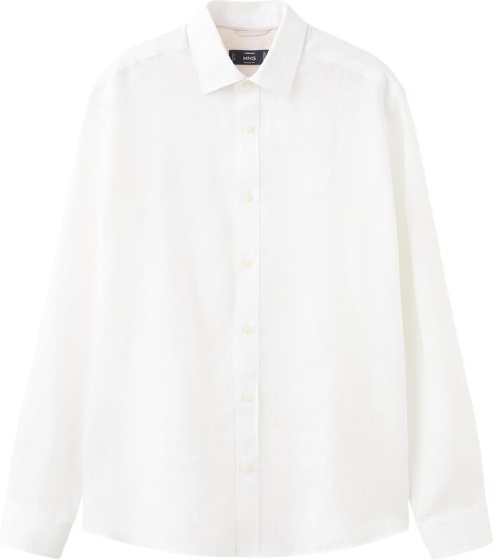 MANGO MAN Koszula 'PARROT' biały