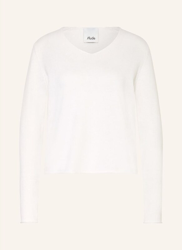 Allude Sweter Z Kaszmiru weiss
